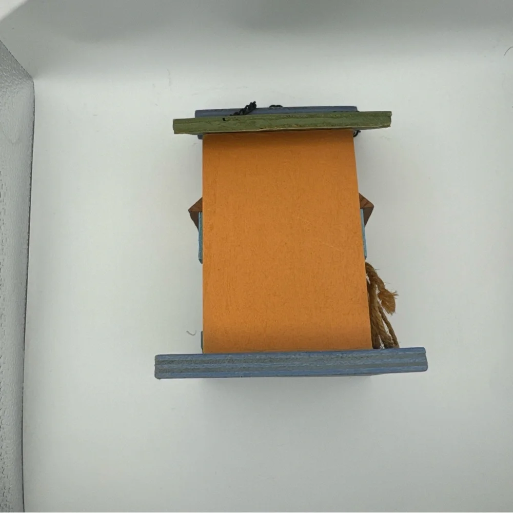 Wooden Gas Station Birdhouse